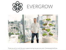 Tablet Screenshot of evergrow.com